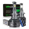 thumbnail image 1 of YZHIDIANF 2025 Upgraded H7 LED Headlight Bulbs - 120W 22000 Lumens Huge Bright LED Headlights Conversion Kit 6500K Cool White IP68 Waterproof, High Beam, Low Beam, Fog light (2 PACK), 1 of 9