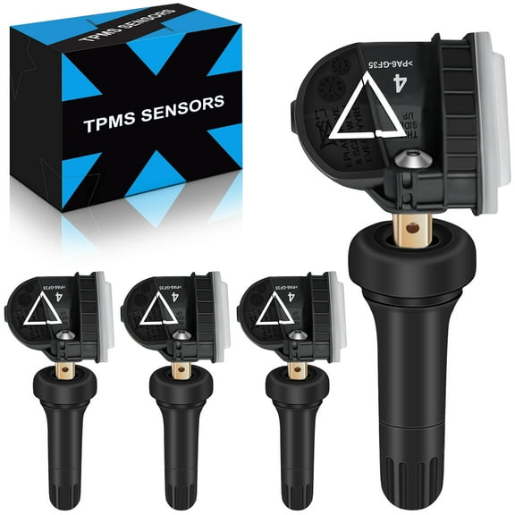YZHIDIANF Upgraded TPMS 13598773, Pack of 4 - 433MHz Tire Pressure Monitoring Sensor for:-Chevy Camaro Impala Malibu Silverado Trailblazer for:-GMC Acadia Sierra for:-Buick Enclave for:-Cadillac Ct6