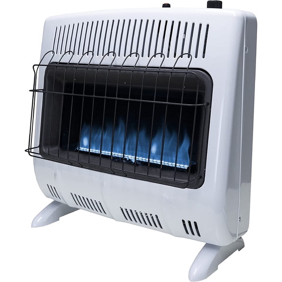YZHIGUO 30,000 BTU Vent Free Blue Flame Natural Gas Heater MHVFB30NGT