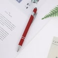 thumbnail image 1 of YZHMYR 10Pack Dual-Use Touchscreen Writing Pen Aluminum Rod Push Design Long-Lasting Ink Fiber Nib For Business Student Office Party Favors Weddings Anniversaries Graduation Corporate Gifts, 1 of 4
