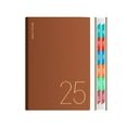 thumbnail image 1 of YZHMYR 2026 Hardcover Weekly Planner Notebook 80gsm Dowling Paper 200 Sheets Double-Page Monthly Spread Dotted Note Pages Public Holidays Elastic Strap Compact Efficient Planning for Office School, 1 of 9