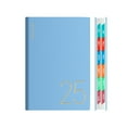 thumbnail image 1 of YZHMYR 2026 Hardcover Weekly Planner Notebook 80gsm Dowling Paper 200 Sheets Double-Page Monthly Spread Dotted Note Pages Public Holidays Elastic Strap Compact Efficient Planning for Office School, 1 of 9
