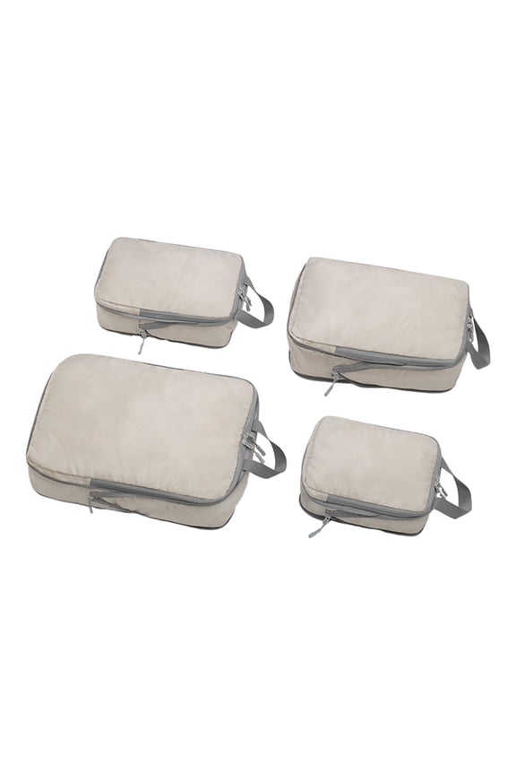 4-Piece Travel Storage Bag Set Multi-Functional Large Capacity Portable Classification Organizer Back to School Supplies Office Travel Luggage Daily Essentials Storage Accessory