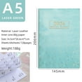 thumbnail image 1 of YZHMYR A5 Schedule Planner 8.1In 12-Month Weekly Monthly Pages Portable Bookmark Efficiency Manual Notebook Back to School Supplies Office Student Life Work Planning Record Stationery Essentials, 1 of 2