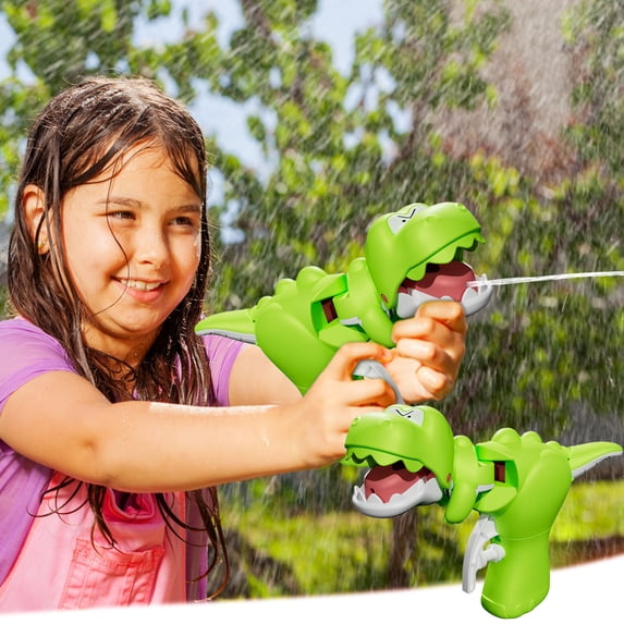 YZHMYR Dinosaur Water Spray Toy & Rotating Outdoor Water Tool Durable Plastic Summer Fun Accessory for Beach Swimming Pool Backyard Outdoor Party Favors Interactive Water Game Decor