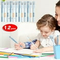thumbnail image 1 of YZHMYR Fine Tip Pen Set & Office Writing Supplies 0.5mm Non-Bleeding Smooth Writing 12-Pack for Home Office School Exams Bible Journaling Notes Sketching Reusable Refillable Office Pens Workspace, 1 of 8
