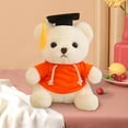 thumbnail image 1 of YZHMYR Graduation Bear Doll & Graduation Season Gift 23cm Soft Plush Doctoral Gown Bear Cute Stuffed Toy for Student Graduation Ceremony Birthday Gift Home Decor Desktop Ornament Supplies, 1 of 6