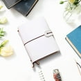 thumbnail image 1 of YZHMYR Leather Notebook & Travel Diary Sleek Durable Leather Cover Versatile Journal for Student Professional Home Office Travel Daily Writing Sketching Habit Tracking Thoughtful Holiday Gift, 1 of 6