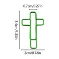 thumbnail image 1 of YZHMYR Macaron Color Cross Paper Clips 50pcs Creative Office Stationery Stylish Vibrant Durable Decorative Functional for School Office Home Documents Notes Bookmarks Aesthetic Student Teacher Gift, 1 of 1