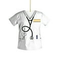 thumbnail image 1 of YZHMYR Nurse Uniform Acrylic Car Pendant Keychain 8x7cm Cute Shape Vivid Delicate Printing Car Office Decoration Birthday Housewarming Graduation Gift for Nurses Medical Professionals, 1 of 1