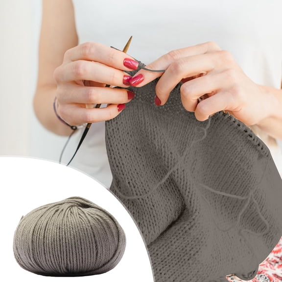 YZHMYR Premium Merino Cashmere Wool Yarn Medium-Coarse Soft Warm Durable Even Texture Versatile for Knitting Scarves Hats Overcoats DIY Home Projects Travel Knitting Compact Size Multiple Colors
