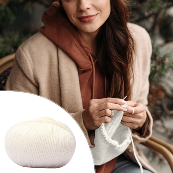 YZHMYR Premium Wool Yarn Merino Cashmere Blend Medium-Coarse Soft Warm Even Texture Compact Size Easy to Store for Knitting Scarves Hats Overcoats DIY Home Crafts Travel Knitting Multiple Colors