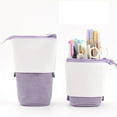 thumbnail image 1 of YZHMYR Telescopic Pencil Case With Keychain Retractable Pencil Pouch Large Capacity Stationery Organizer Adjustable Design for School College Office Travel Makeup Storage Back to School Supplies, 1 of 1