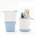 thumbnail image 1 of YZHMYR Telescopic Pencil Case With Keychain Retractable Pencil Pouch Large Capacity Stationery Organizer Adjustable Design for School College Office Travel Makeup Storage Back to School Supplies, 1 of 1