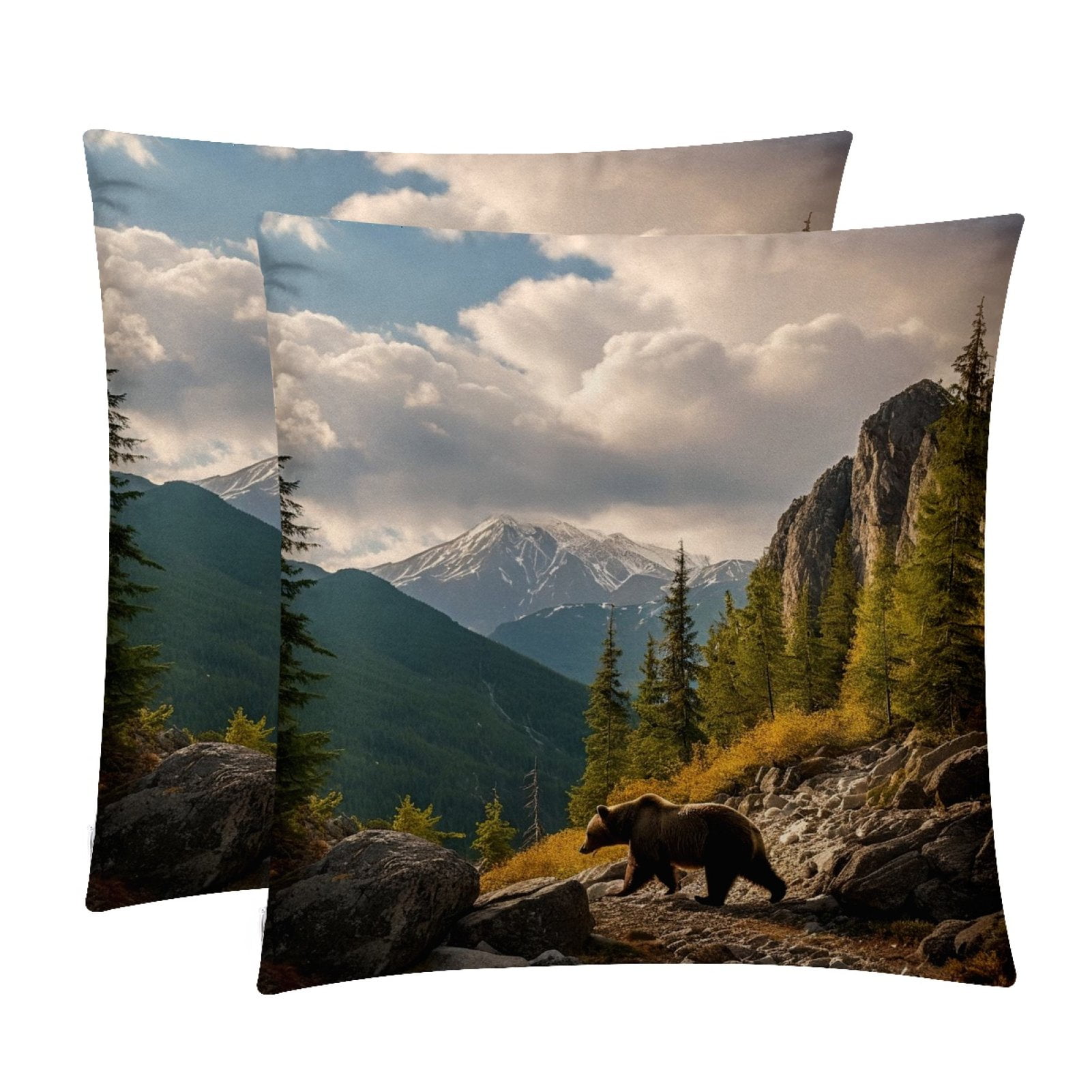 YZUOUZY Body Pillow Cover,2PCS 18x18 Pillow Cover,Pillowcases for Bed