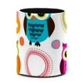YZUOUZY Desk Accessories,Office Accessories,Brush Holder,Cartoon Owls