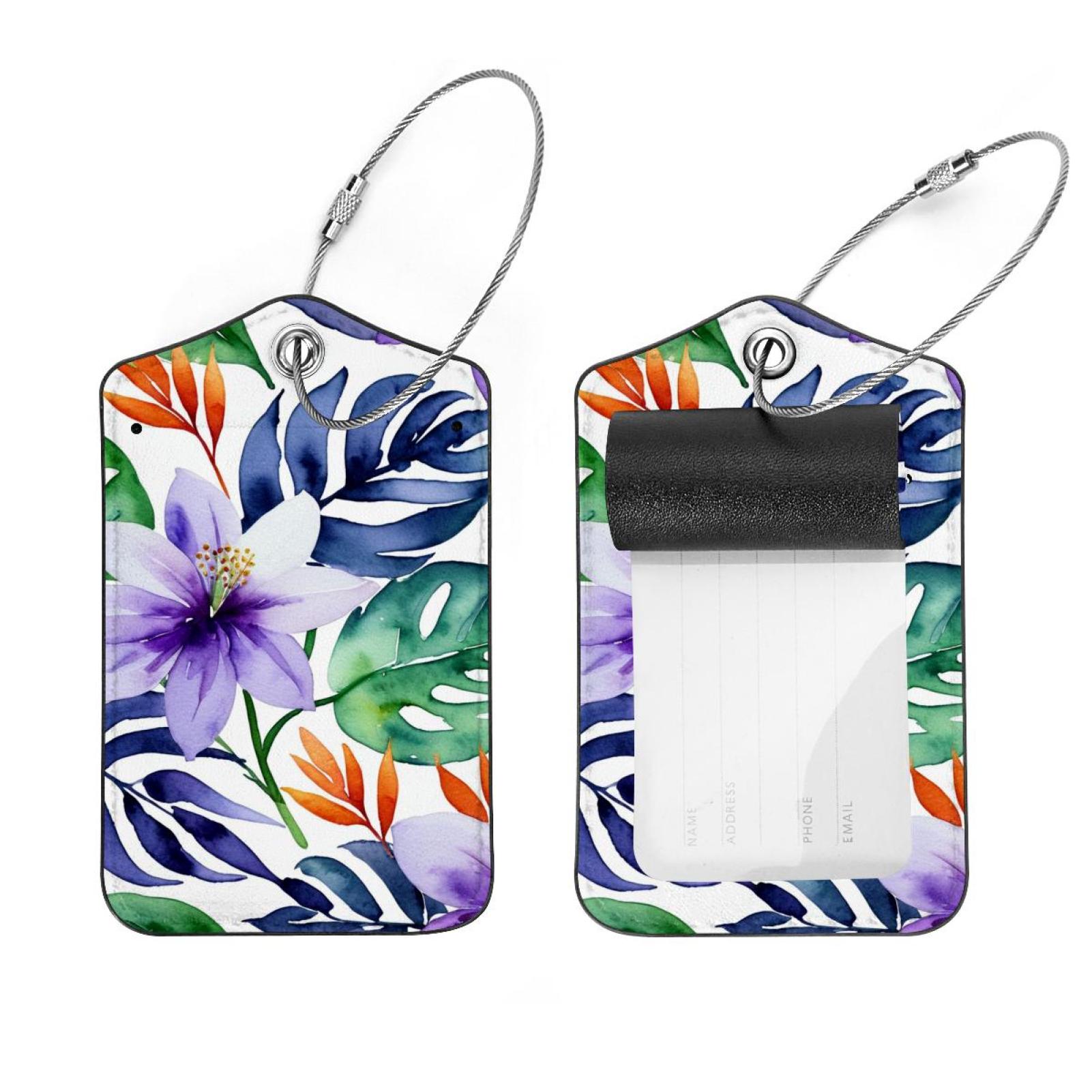 YZUOUZY Luggage Tags for Suitcases Luggage Tag Clear Luggage Tags for