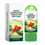 YZWEI Sinking Wafers for Bottom Feeders - Mini Algae Wafers - Algae Eliminator for Fish Tank - Algae Tablets for Fish Tank - A - (A) 3.6"