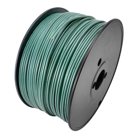 YZXZL 500FT SPT-1 Electrical Wire, UL Listed 18 Gauge Bulk Zip Cord Spool, 18/2 Extension Cable Wire (500ft,Green)