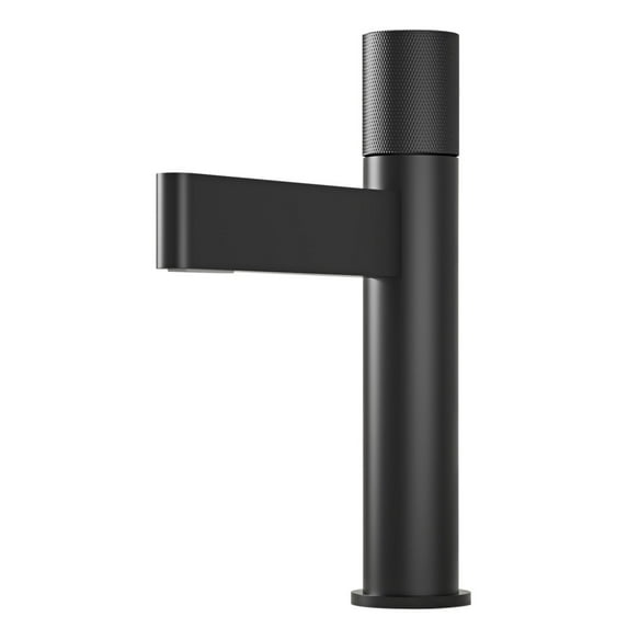 YZZY Single Hole Bathroom Faucet Single Handle Black Bathroom Vanity Sink Faucet