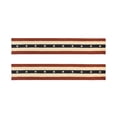 thumbnail image 1 of YZZZJZQL 2PCS Vintage Distressed Star Stripe Patriotic Banner Red White Blue Flag Swag for Porch Railing Table Decor, 4th of July USA Independence Day Indoor Outdoor Party Hanging Ornament, 1 of 6