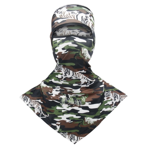 YZZZJZQL Full Face Mask Sun Protection Neck Cover Summer Long Face And Neck Cover Breathable For Men Women Outdoor Sports Uv Protecto Multicolor