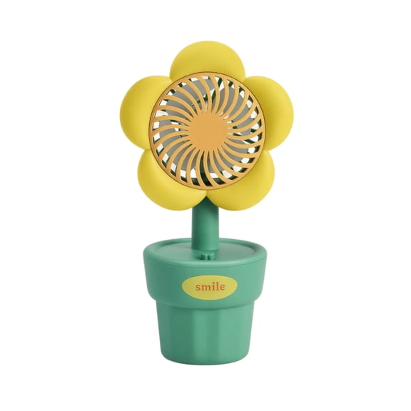 YZZZJZQL Mini Portable Handheld Fan Sunflower USB Fan Charging Fan Handheld Fan Office Summer Cold Wind 2026