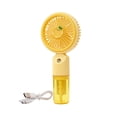 thumbnail image 1 of YZZZJZQL Portable Handheld Misting Fan 3 Speed Multi-purpose Mini Personal Handheld Fan for Travel, Outdoors, Makeup, Camping, Home, and Office Use, 1 of 8