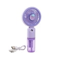 thumbnail image 1 of YZZZJZQL Portable Handheld Misting Fan 3 Speed Multi-purpose Mini Personal Handheld Fan for Travel, Outdoors, Makeup, Camping, Home, and Office Use, 1 of 8