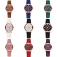 thumbnail image 1 of YZZZJZQL Women Watch Classic Simple Leather Analog Quartz Wrist Watch Elegant Casual Fashion Dress Watches Black, 1 of 4