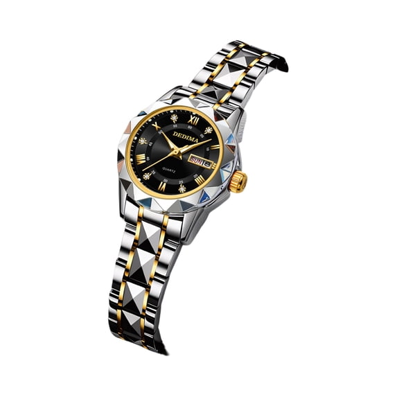 YZZZJZQL Women Watches Fashion Roman Numeral Analog Quartz Watch Waterproof Luminous Date Stainless Wristwatch
