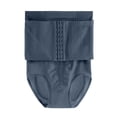 thumbnail image 1 of YZZZJZQL Women's High Waist Tummy Control Shapewear Briefs, Adjustable Hook-and-Eye Underwear for Butt Lifting & Daily Wear Blue XL, 1 of 4