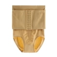 thumbnail image 1 of YZZZJZQL Women's High Waist Tummy Control Shapewear Briefs, Adjustable Hook-and-Eye Underwear for Butt Lifting & Daily Wear Yellow M, 1 of 4