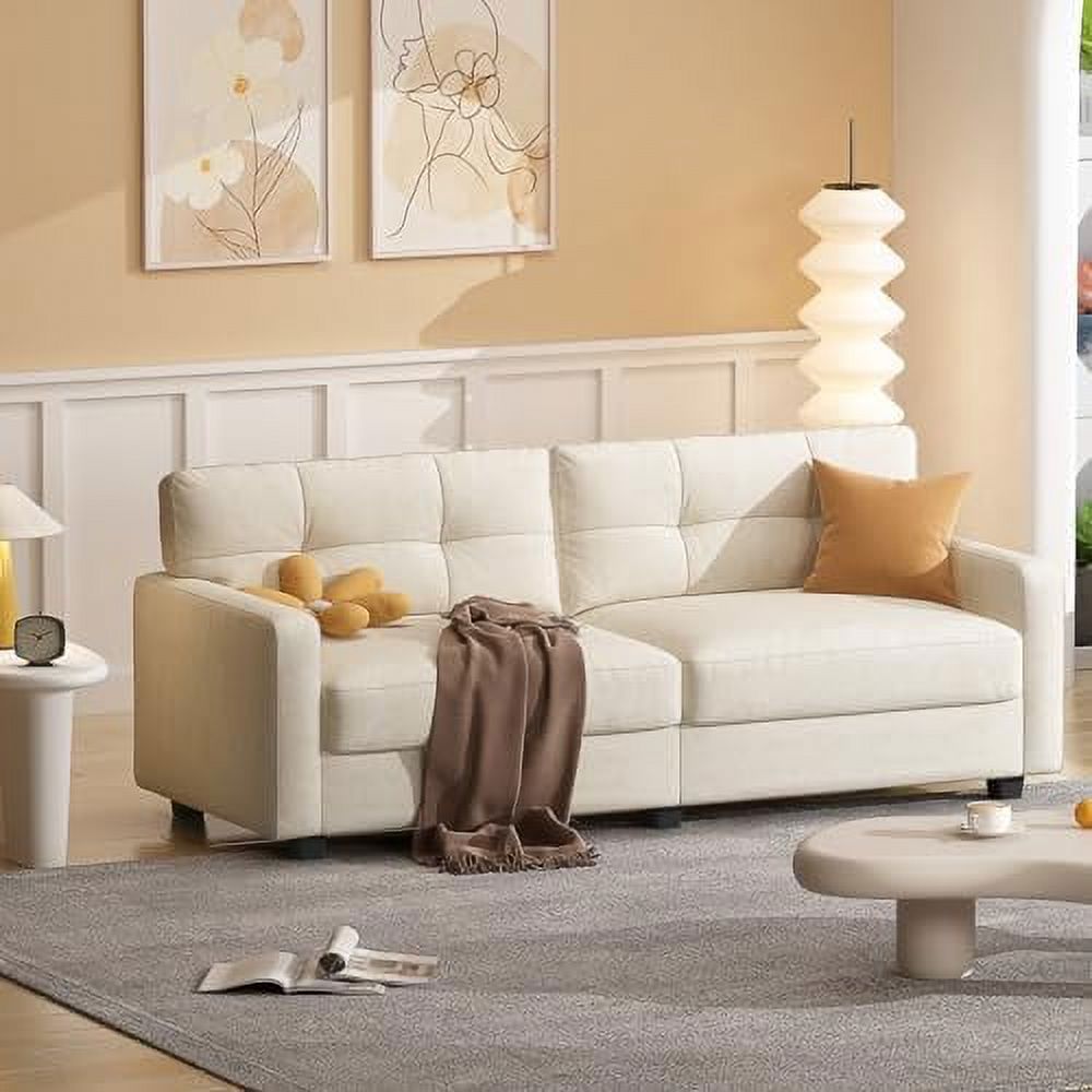 YZboomLife Mid Century Modern Loveseat 70\u201C Upholstered Sofa with
