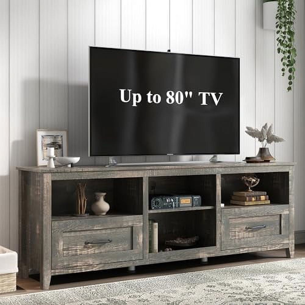 YZboomLife TV Stand for TVs up to 80" Large Television Stands with