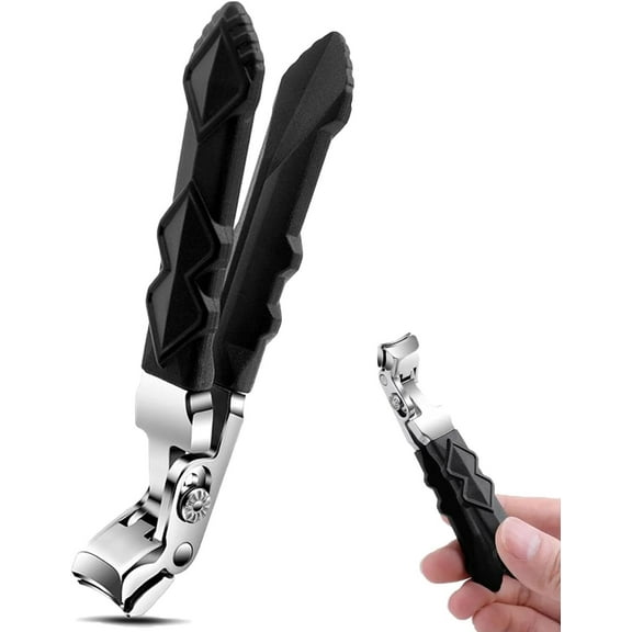 YZhouD Grishay Proclip, Grishay Nail Clippers, Grishay Clipmaster Pro, Long Handle Ergonomic Angled Head Toenail Clipper, Toenail Clippers for Seniors Thick Toenails (1pcs)