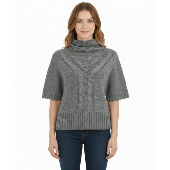 Ya Dolman Turtleneck Sweater