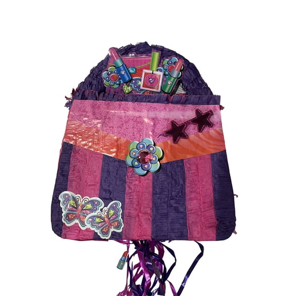 Ya Otta Glamour Girl Purse Pinata Pull String Party Supplies (18Lx17Wx4H)