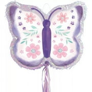 Ya Otta Iridescent Flutter Pinata Pull String Party Supply 21.75L x 18.25W x 3H