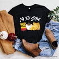 thumbnail image 1 of Ya Tu Sabe Café Queso and Galleta T-Shirt, Funny Latin Coffee Tee For Caffeine Lover, 1 of 12