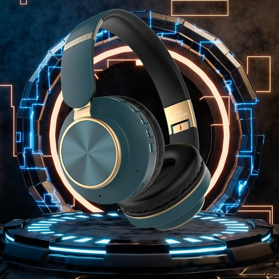 YaChu 2.4Ghz Wireless Gaming Headset For Ps5, Pc, Ps4, Mac, Nintendo Switch, Bluetooth 5.0+Edr Gaming Headphones With Microphone For Computer, Mobile, Stereo Sound