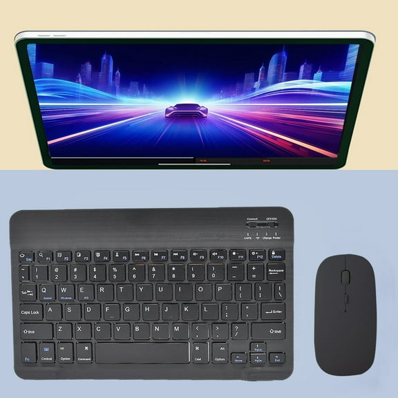 YaChu Bluetooth Keyboard For Tablet Computer Cell Phone Wireless Keyboard Mini Mouse Set