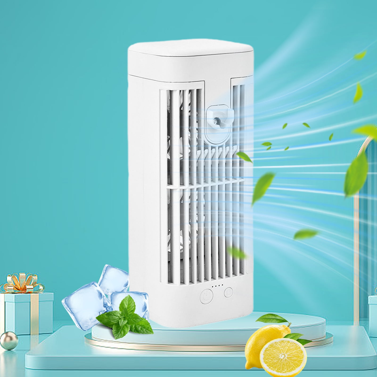 YaChu Honeywell Tower Fan Portable Automatic Remote Conditioner Fan Usb