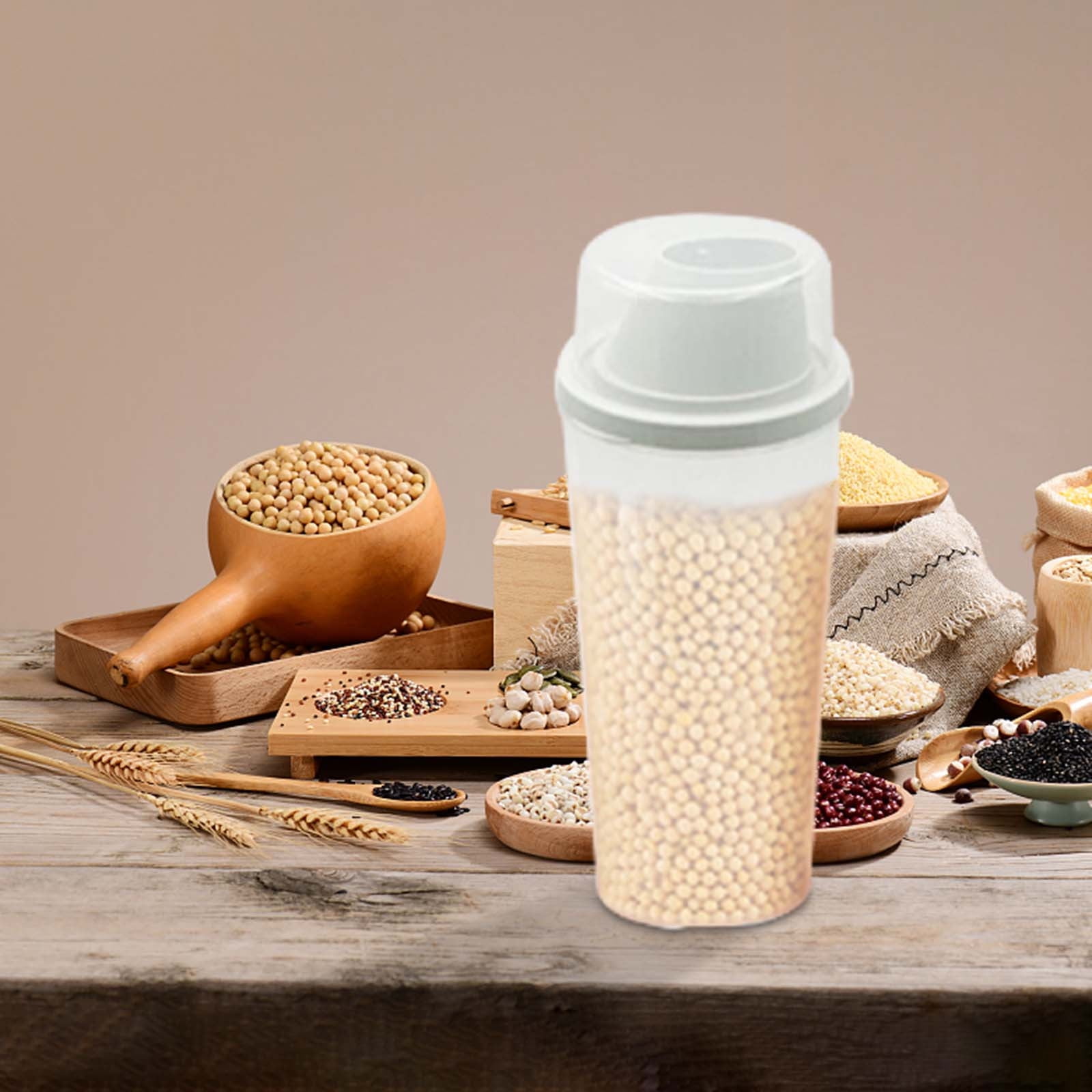 YaChu Kitchen Transparent Sealed Canister,Grain Preservation Box,Grain