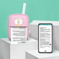 thumbnail image 1 of YaChu Portable Printer Wireless For Travel, Bluetooth Inkless Thermal Printers Compatible With Phones & Pcs, Compact Mobile Printers For Home Office Vehicles, Includes Paper Rolls, 1 of 8