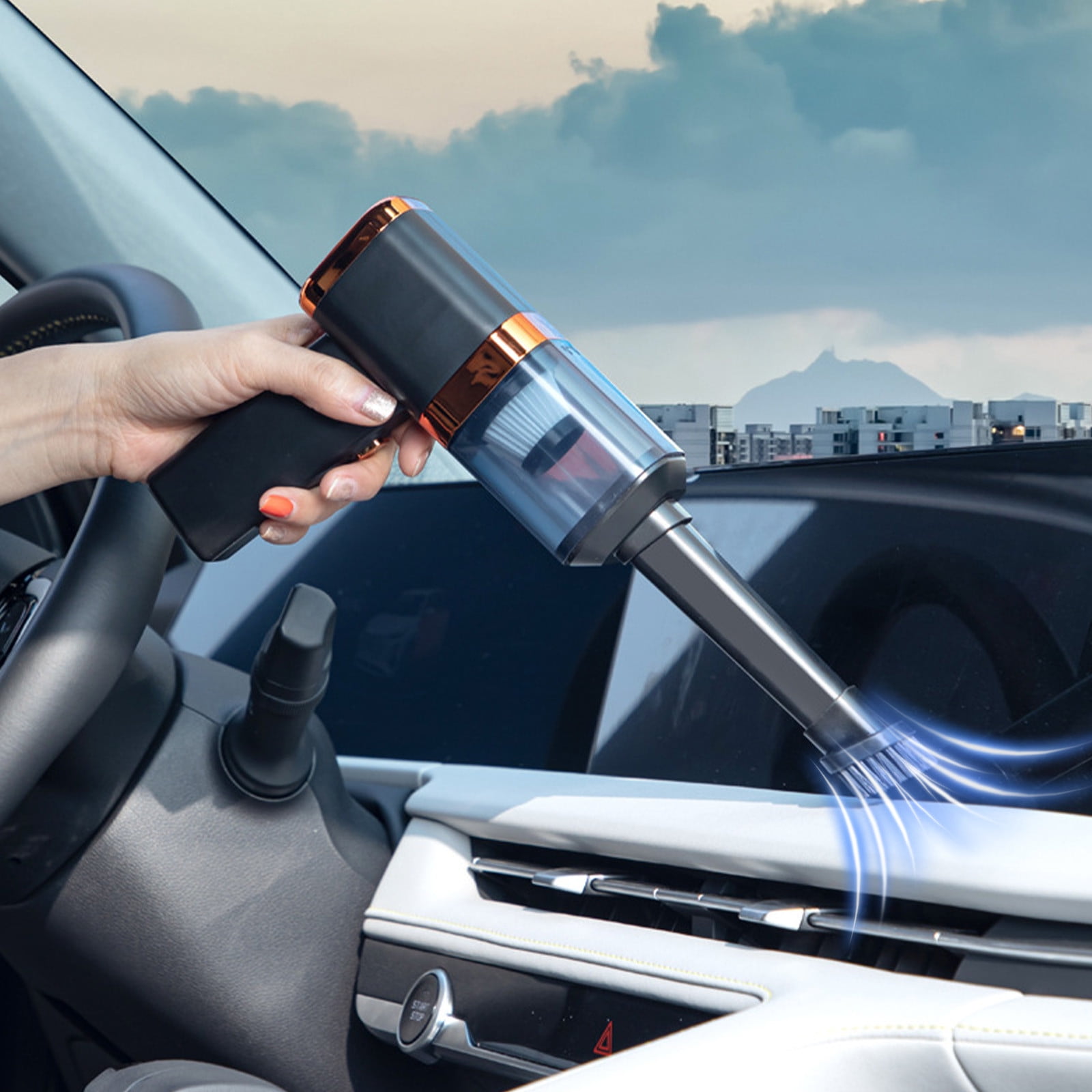 YaChu Summer Saving Car Vacuum With Powerful Suction Mini Vacuum For