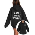thumbnail image 1 of YaEYa I Am A Child Of God Hoodie Girls Back to School Clothes Christian Jesus Hoodies Oversized Preppy Outfits Graphic Sweatshirts, Back to School Clothes, 1 of 5