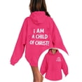 thumbnail image 1 of YaEYa I Am A Child Of God Hoodie Girls Back to School Clothes Christian Jesus Hoodies Oversized Preppy Outfits Graphic Sweatshirts, Back to School Clothes, 1 of 5