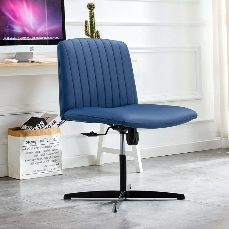 https://i5.walmartimages.com/seo/YaFiti-Armless-Office-Desk-Chair-No-Wheels-Modern-Swivel-Vanity-Chair-Height-Adjustable-Wide-Padded-Seat-PU-Leather-Material-Computer-Task-Home-Blue_983cad4c-1be2-47de-ad17-6d96efd9625e.18b27afb4fee5ddc894a85c9f053b10a.jpeg?odnHeight=768&odnWidth=768&odnBg=FFFFFF