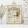 thumbnail image 1 of YaHaku 70th birthday gift for men or women, 1955 birthday poster, 70th Birthday Newspaper Poster Sign , back in 1955, 70th birthday ideas, 1 of 3